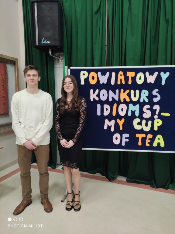 Konkurs z Języka Angielskiego ' Idioms ? - my cup of tea '