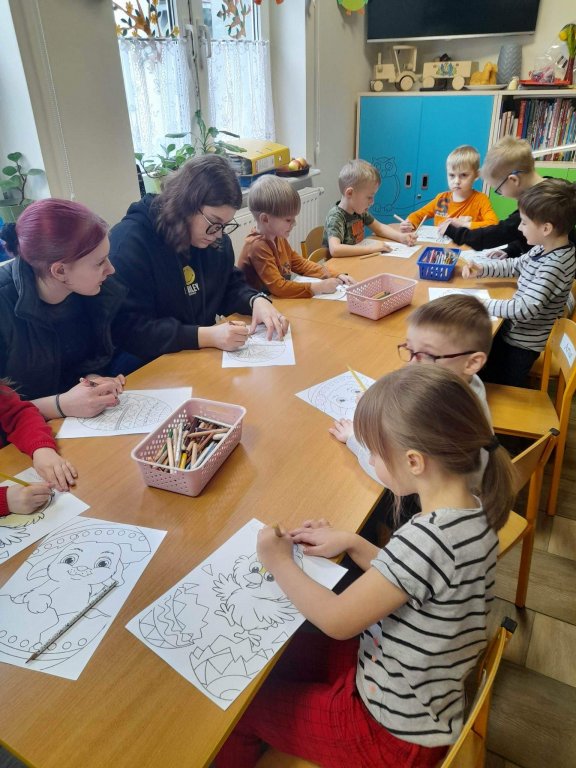 Przeprowadzenie akcji samopomocy na rzecz przedszkolaków  z przedszkola Sióstr Miłosierdzia Świętego Wincentego A. Paulo z Domu Dziecka w Kartuzach