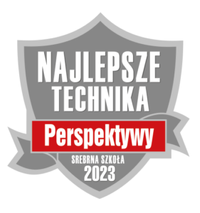 Odznaczenie "Srebrna szkoła" w rankingu "Perspektywy" - Najlepsze technika - 2023