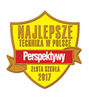 Odznaczenie "Złota szkoła" w rankingu "Perspektywy" - Najlepsze technika - 2017