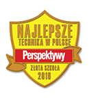 Odznaczenie "Złota szkoła" w rankingu "Perspektywy" - Najlepsze technika - 2018