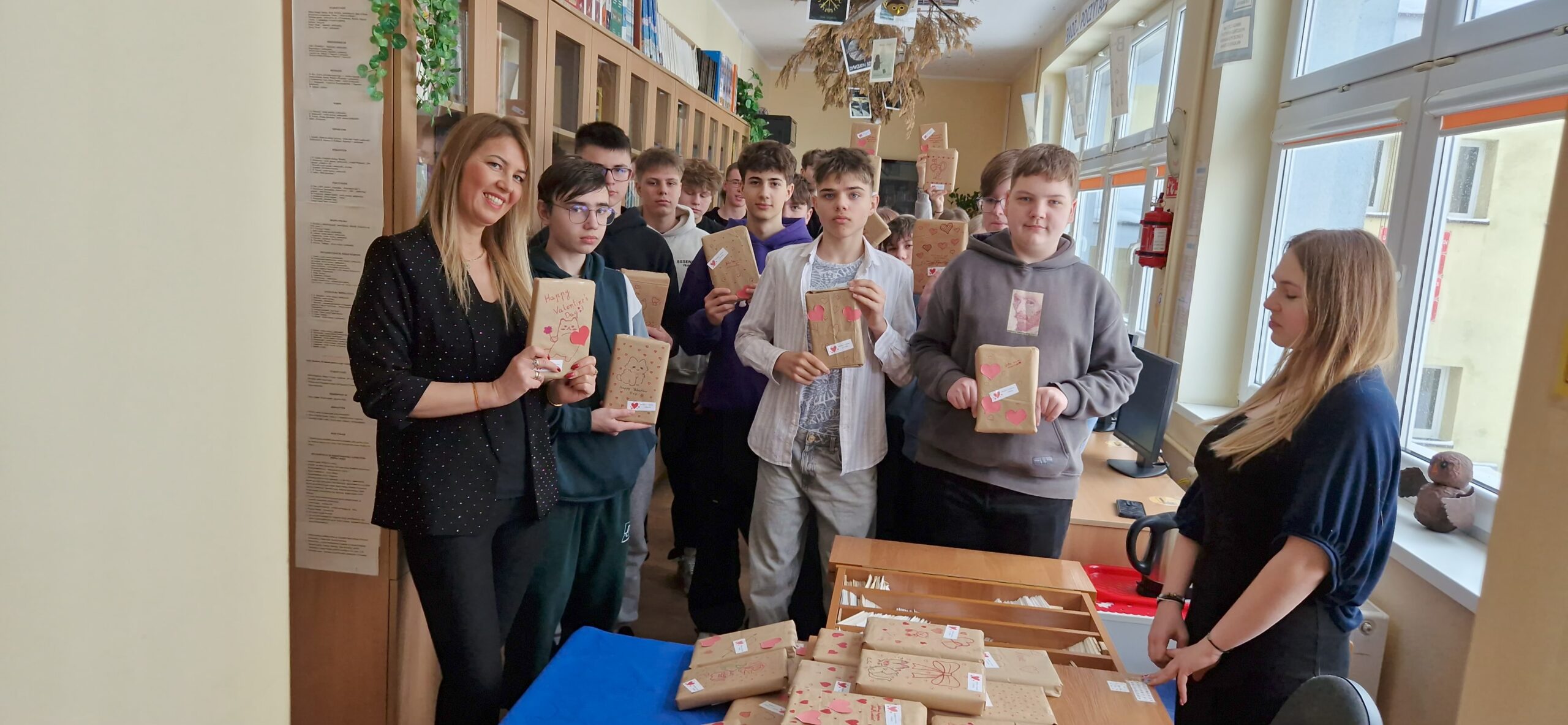 Pani M. Furman z klasą 1TR