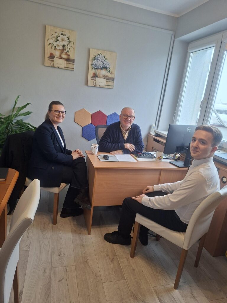 Symulacyjne rozmowy kwalifikacyjne z przedsiębiorcami powiatu kartuskiego.