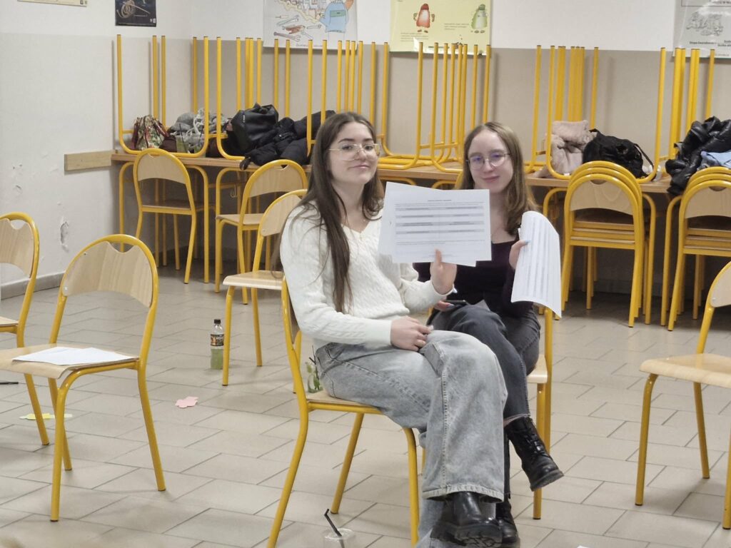 Uczestnicy warsztatów dla Młodszych Ambasadorów w dniu 3.12.2025r. w Gdyni