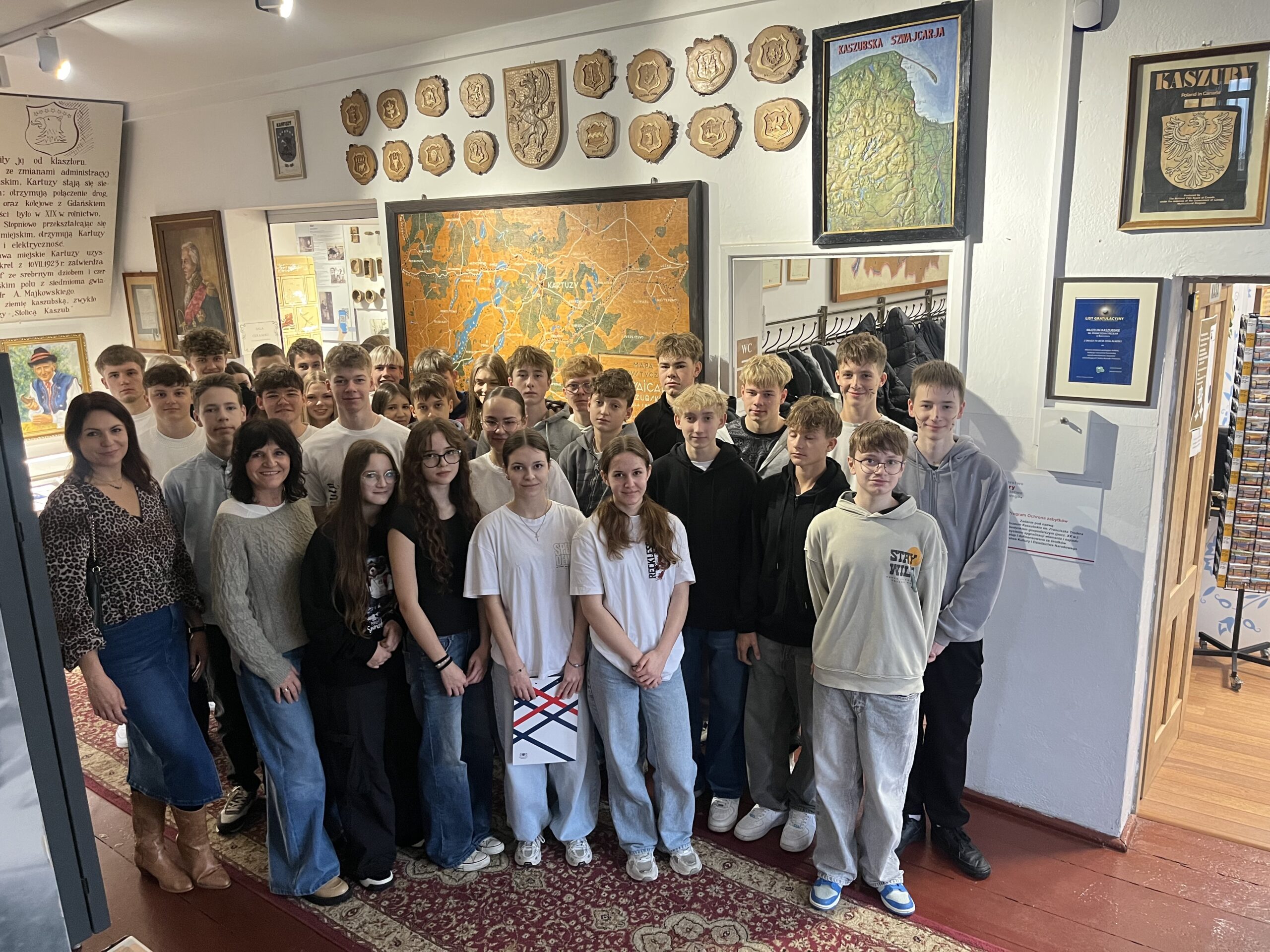 Klasa 1 TH w Muzeum Kaszubskim