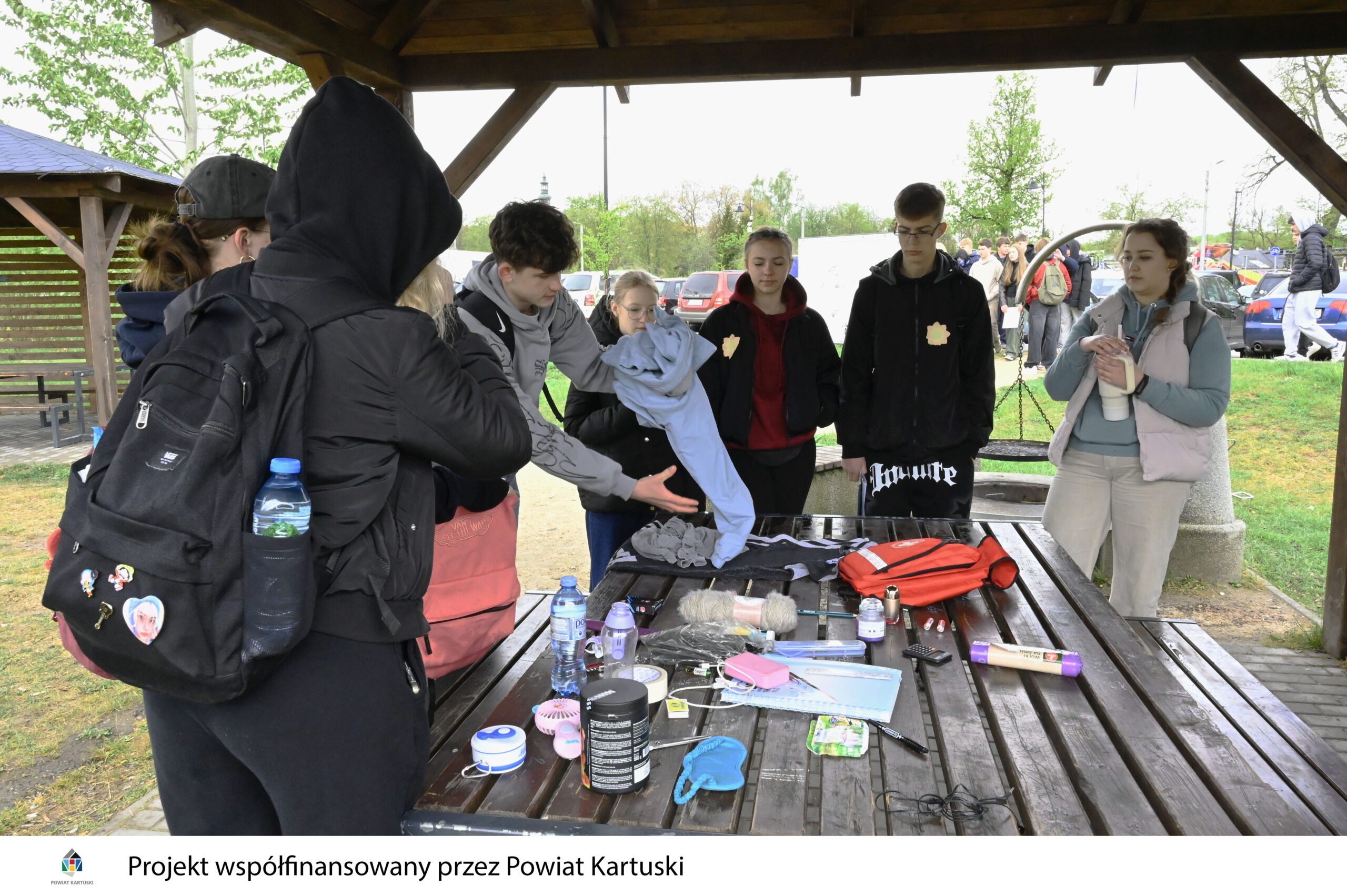 Wyposażenie plecaka ewakuacyjnego