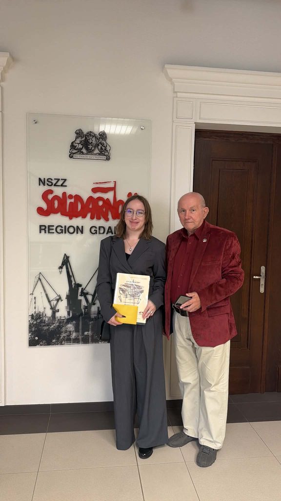 Paulina Kwiatkowska i pan Roman Siuda