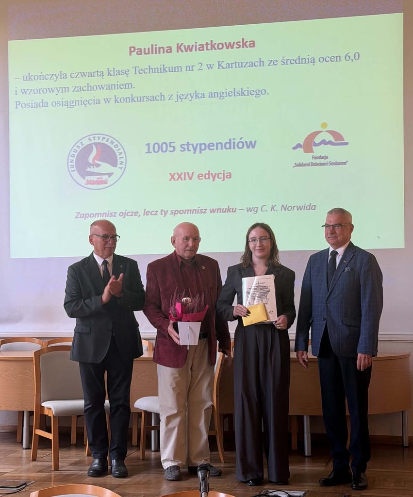 Paulina Kwiatkowska stypendystka